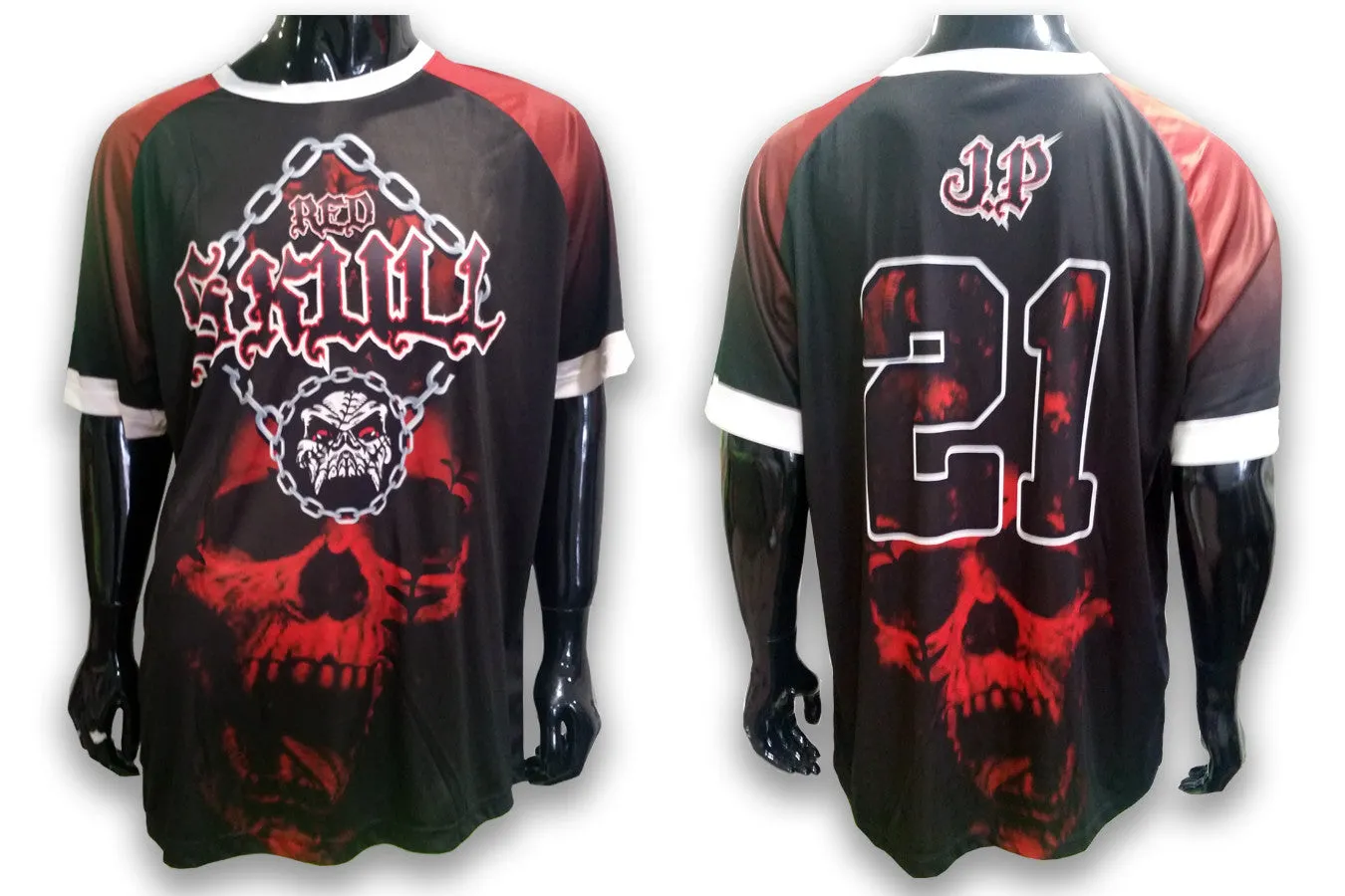 Red Skull - Custom Full-Dye Jersey