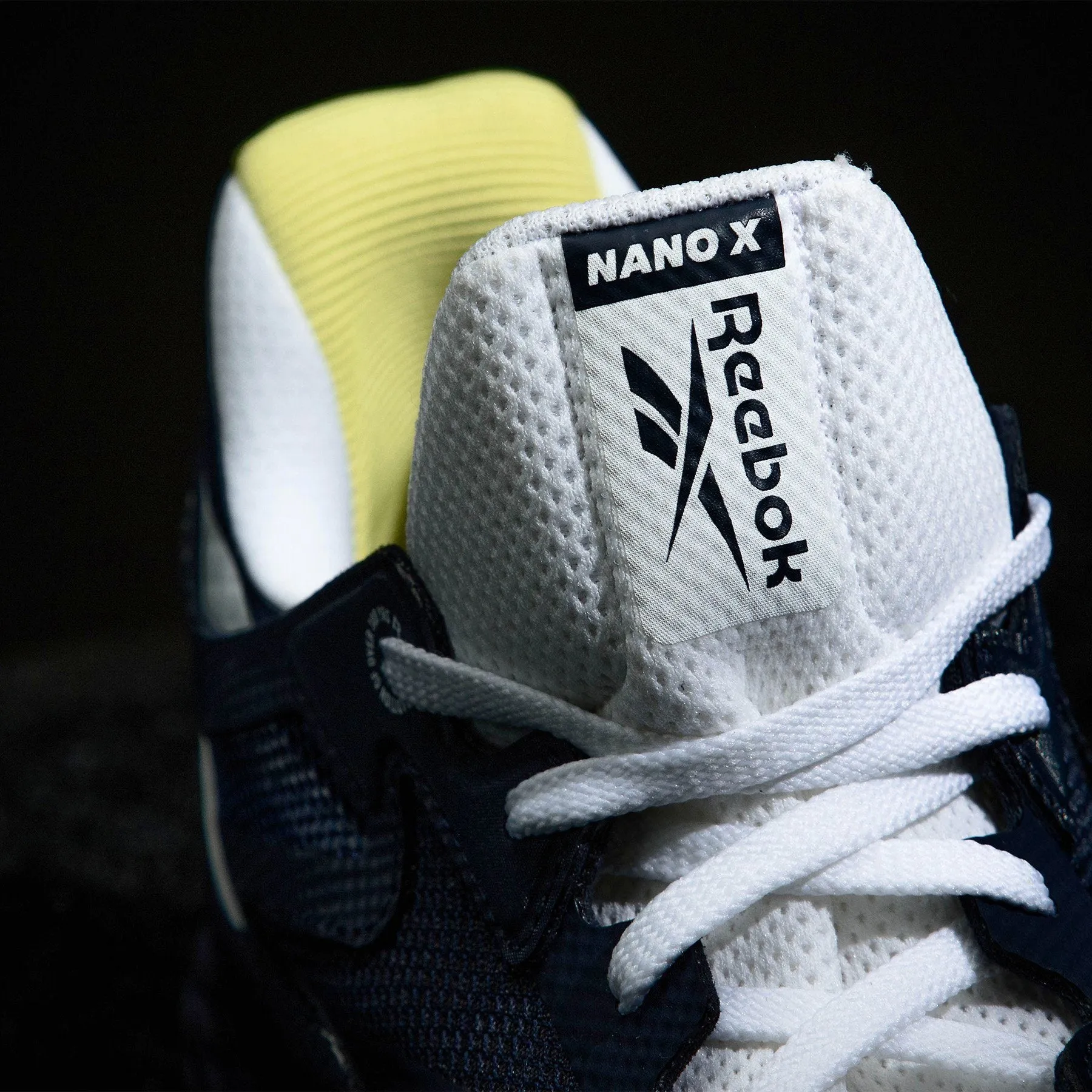 Reebok - Nano X - Men's - VECTOR NAVY/WHITE/CHARTREUSE