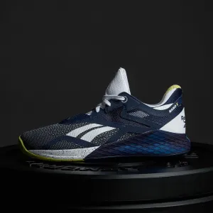 Reebok - Nano X - Men's - VECTOR NAVY/WHITE/CHARTREUSE