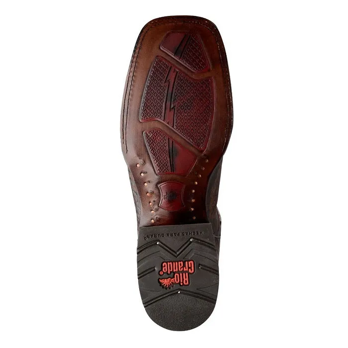 Rio Grande Men's Mexicali Western Boots - Square Toe