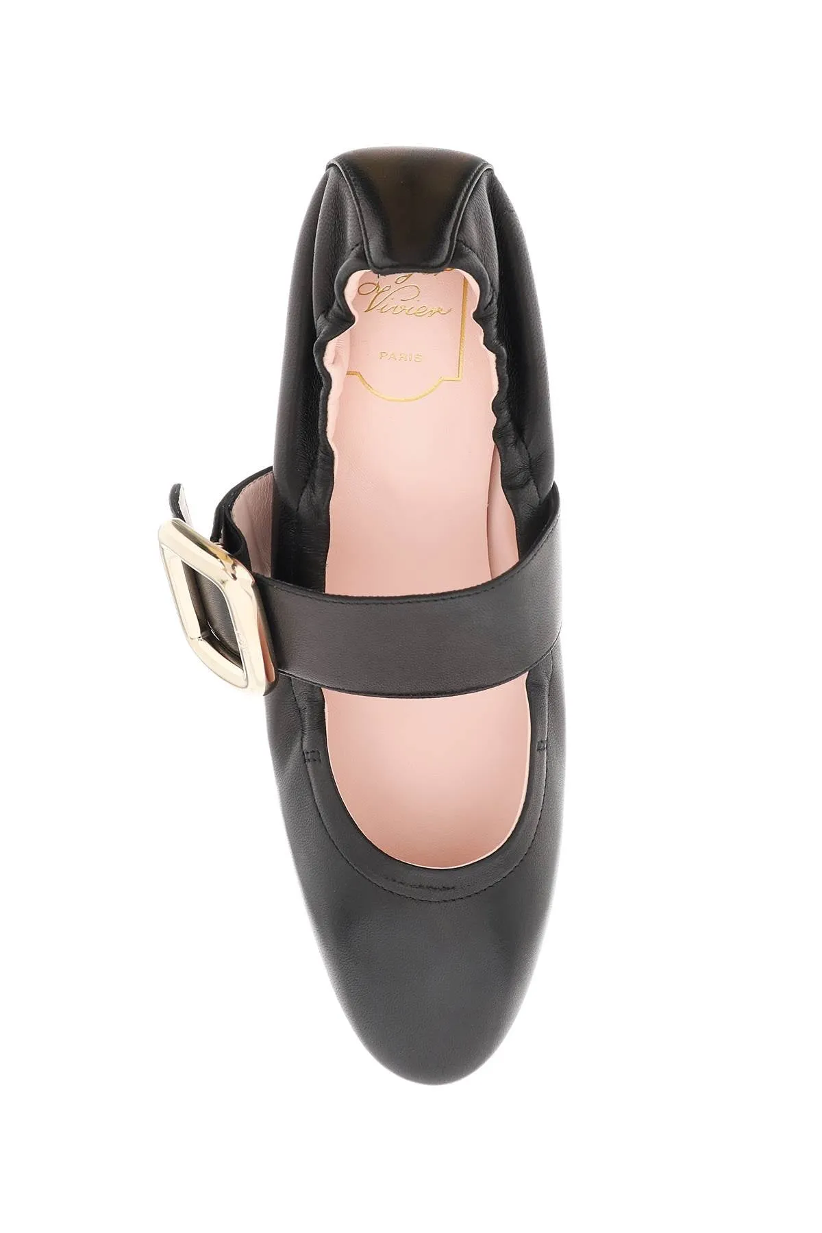 Roger vivier 'soft choc babies' ballerina flats