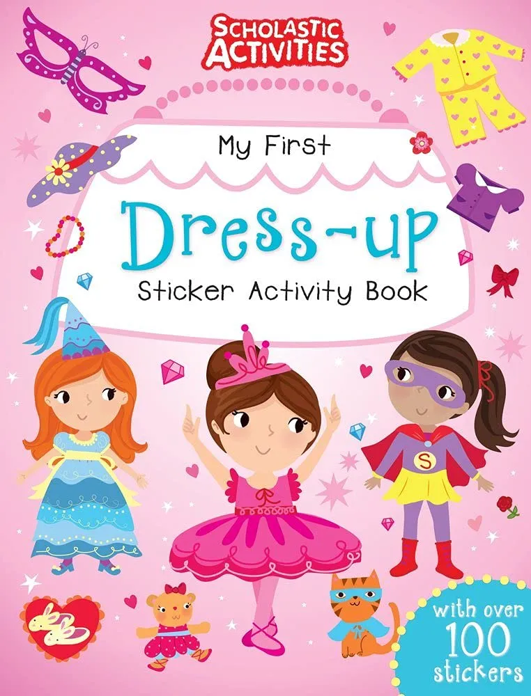 Scholastic Activities: My First Dress Up Sticker Activity