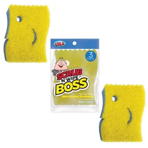 Scrub N' Wipe Boss - 3 Pack