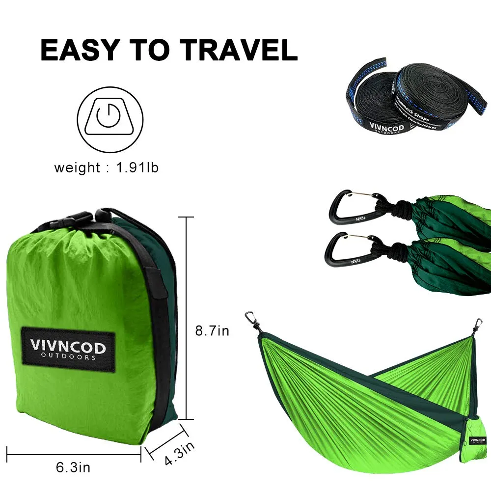 Single & Double Camping Hammock - VIVNCOD