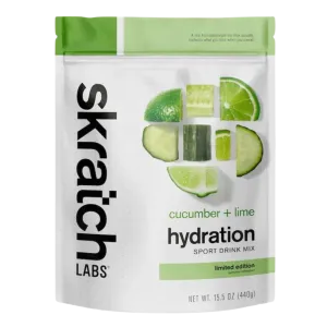 Skratch Labs - Sport Hydration Drink Mix Bag - Cucumber & Lime [Limited Edition]