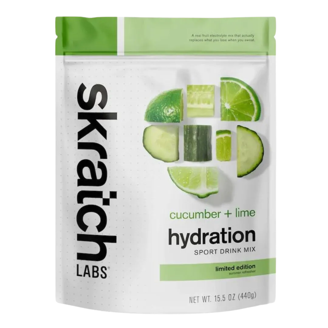 Skratch Labs - Sport Hydration Drink Mix Bag - Cucumber & Lime [Limited Edition]