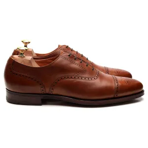 Tan Brown Leather Oxford Brogues UK 9.5 US 10.5 C