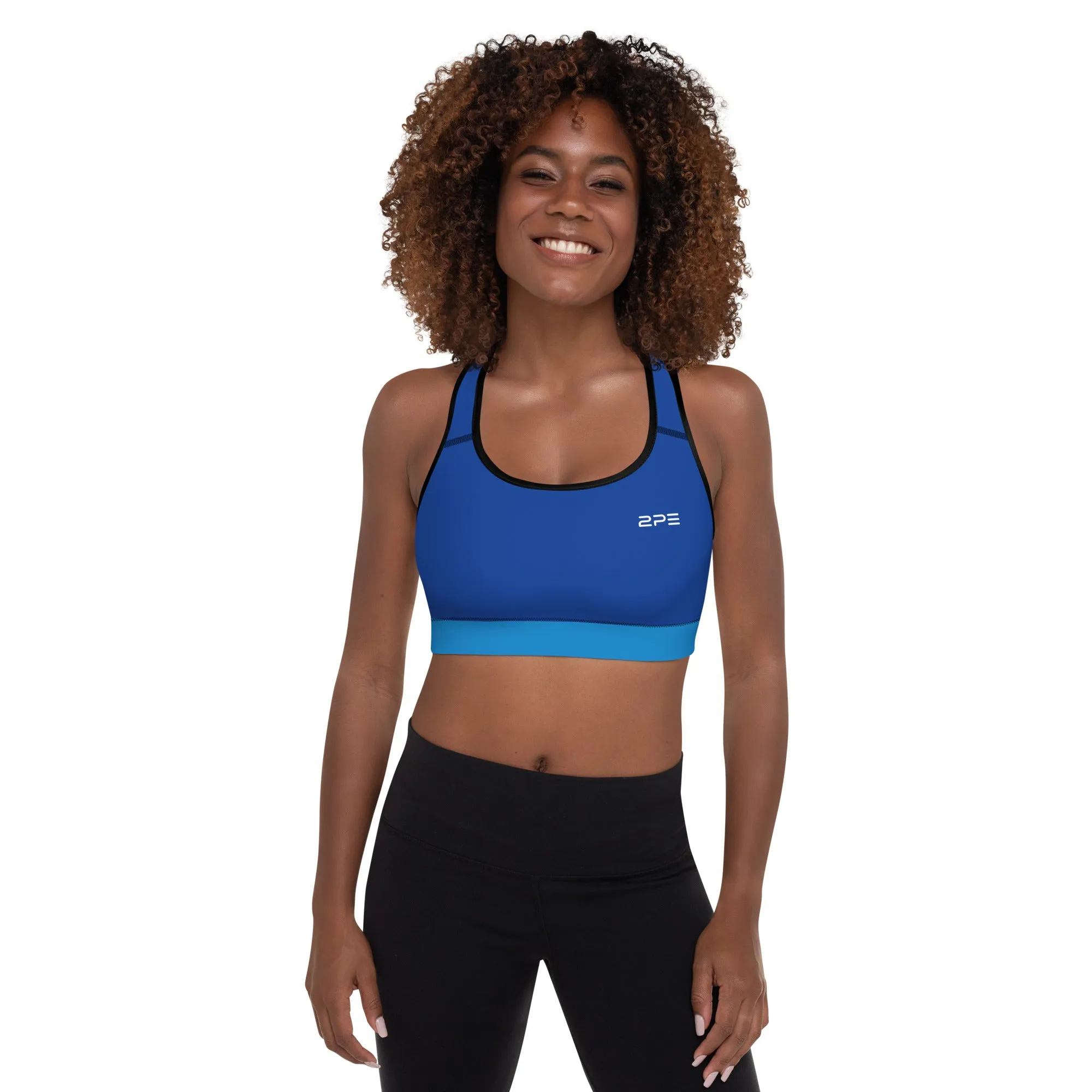 Thin Blue Line Support Padded Sports Bra