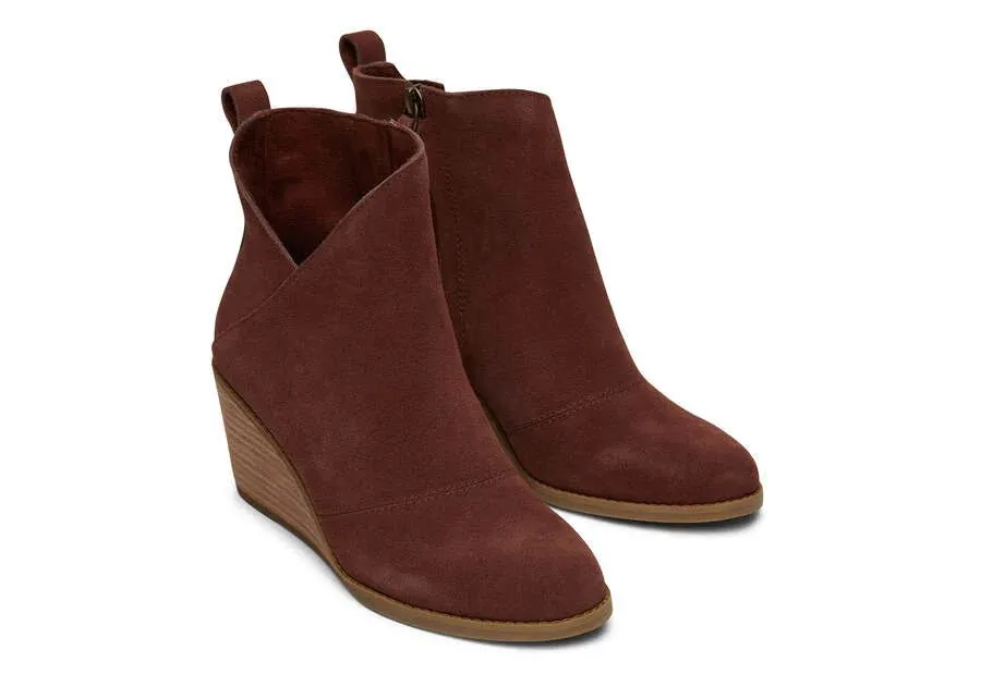 Tom’s Sutton Suede Wedge Boot FINALE SALE