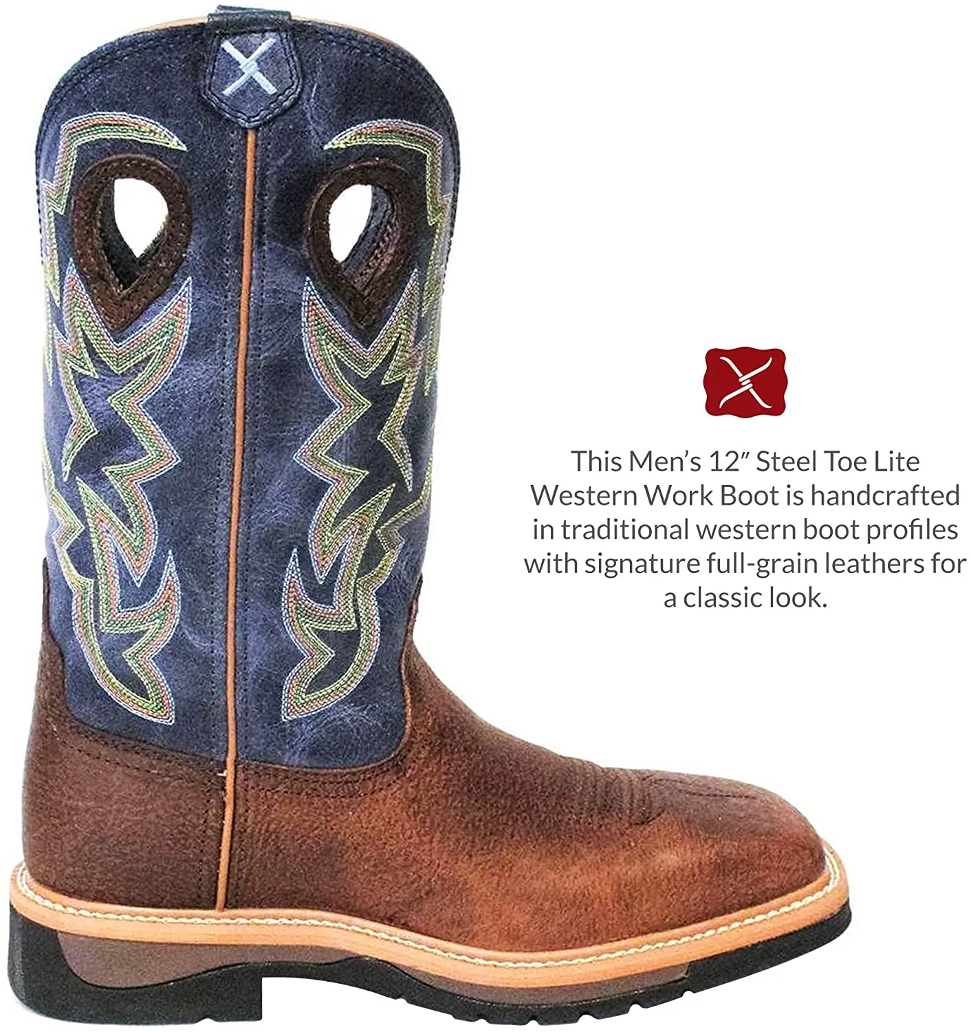 Twisted X Men's Steel Toe Western Work Boot