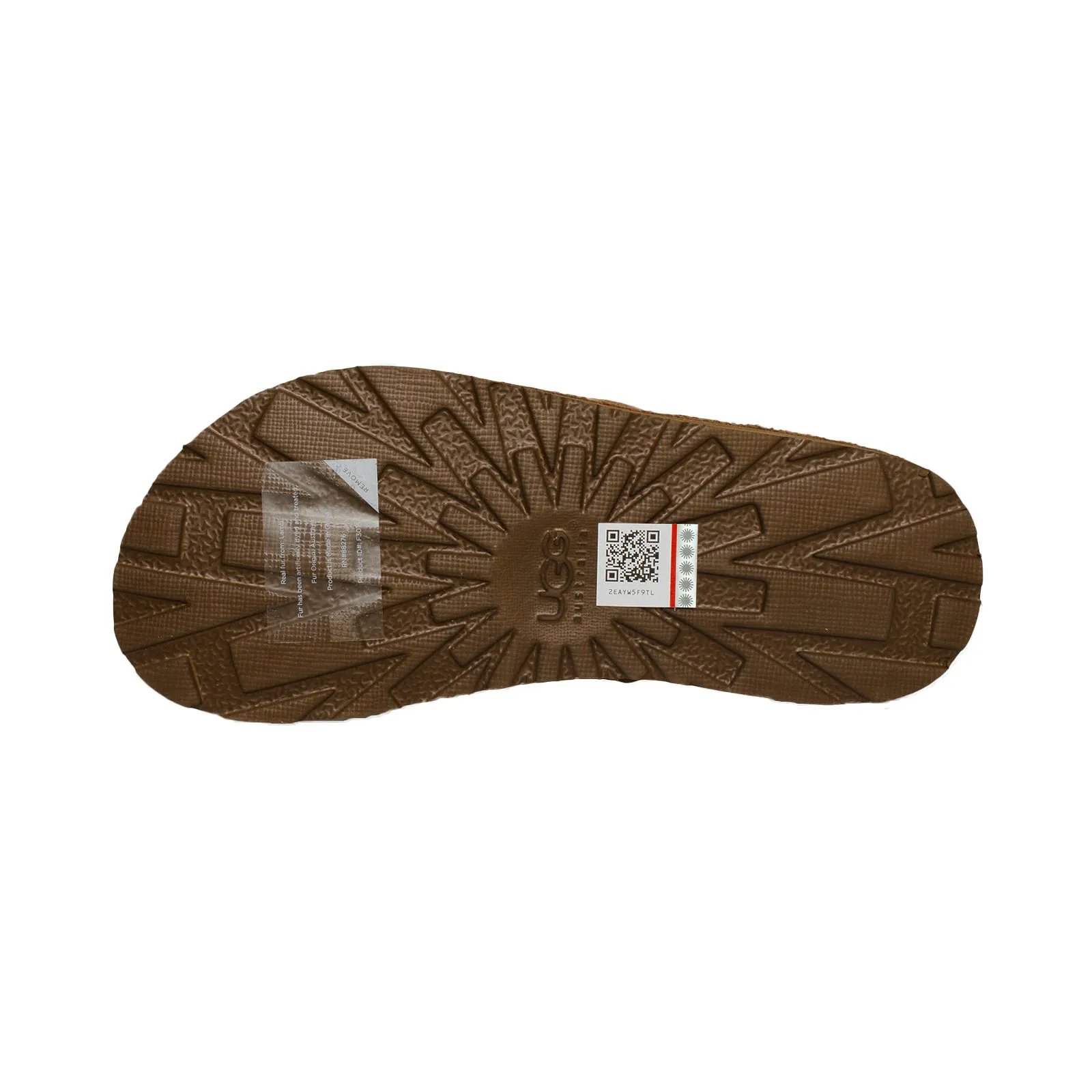 UGG Tasmina Chestnut Flip Flops