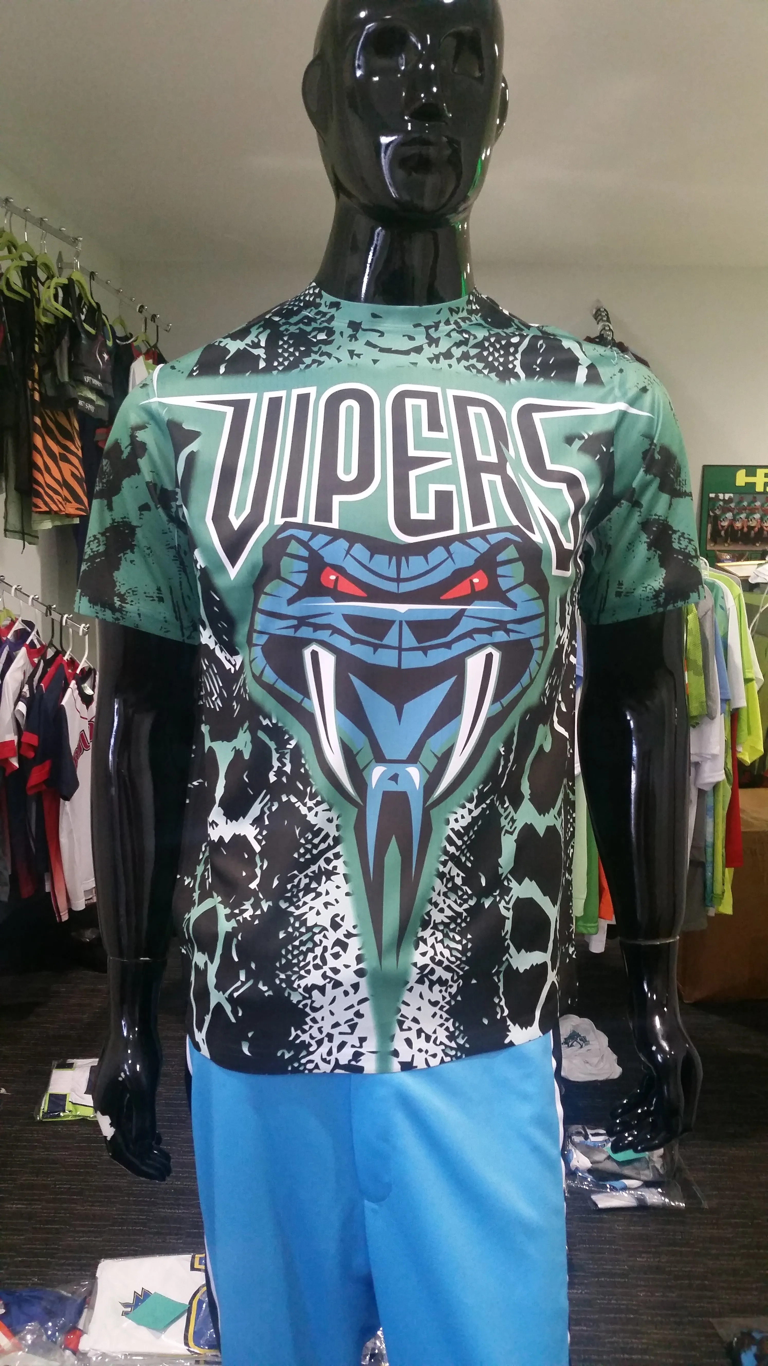 Vipers, Snakeskin - Custom Full-Dye Jersey