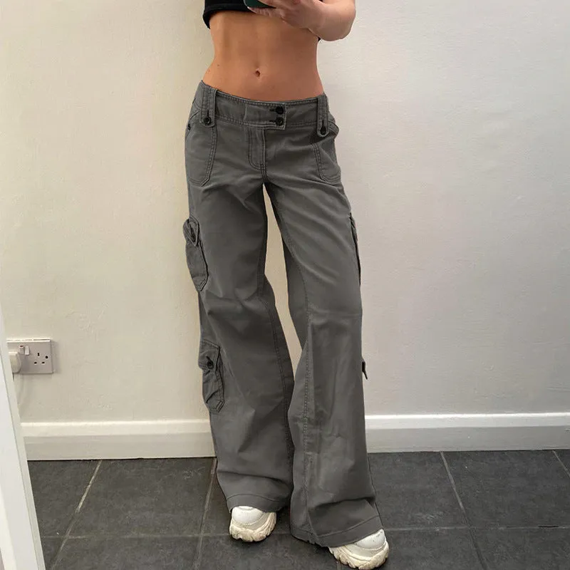 women Straight Street Casual Pants