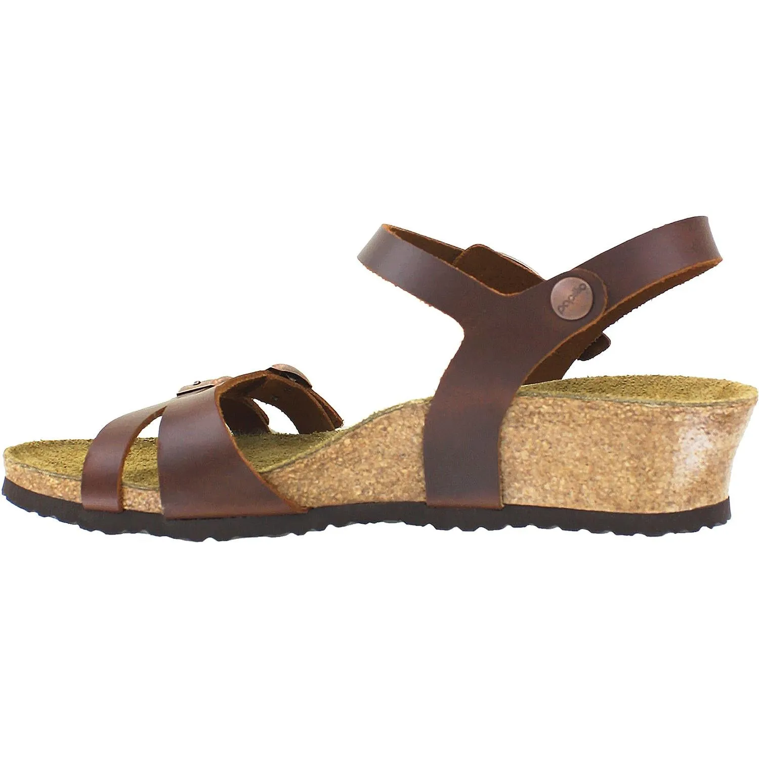 Women's Birkenstock Lana Cognac Leather