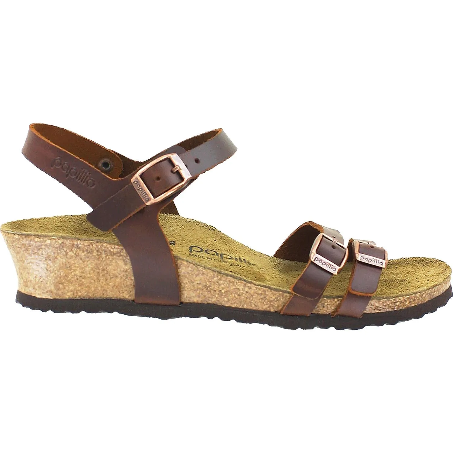 Women's Birkenstock Lana Cognac Leather