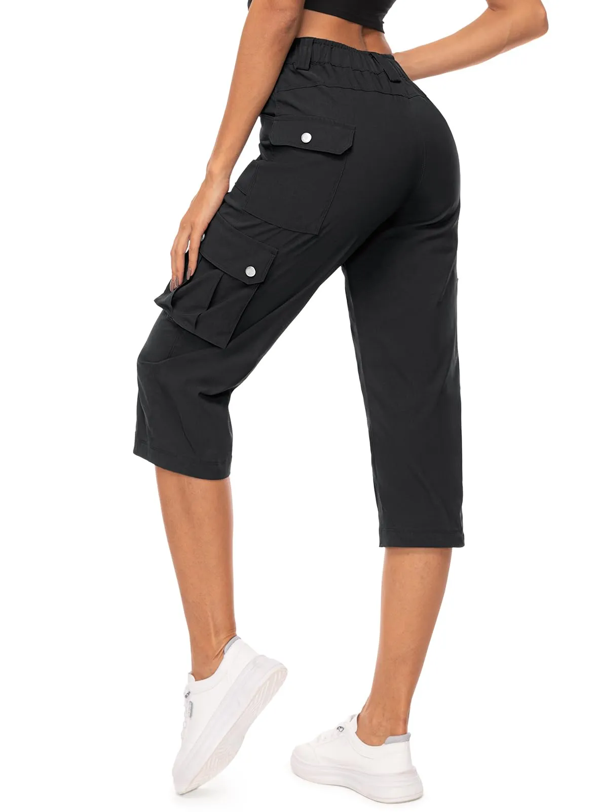 Women's Cargo Capris Pants 12