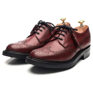 Women's 'Esme' Burgundy Leather Brogues UK 6.5 D