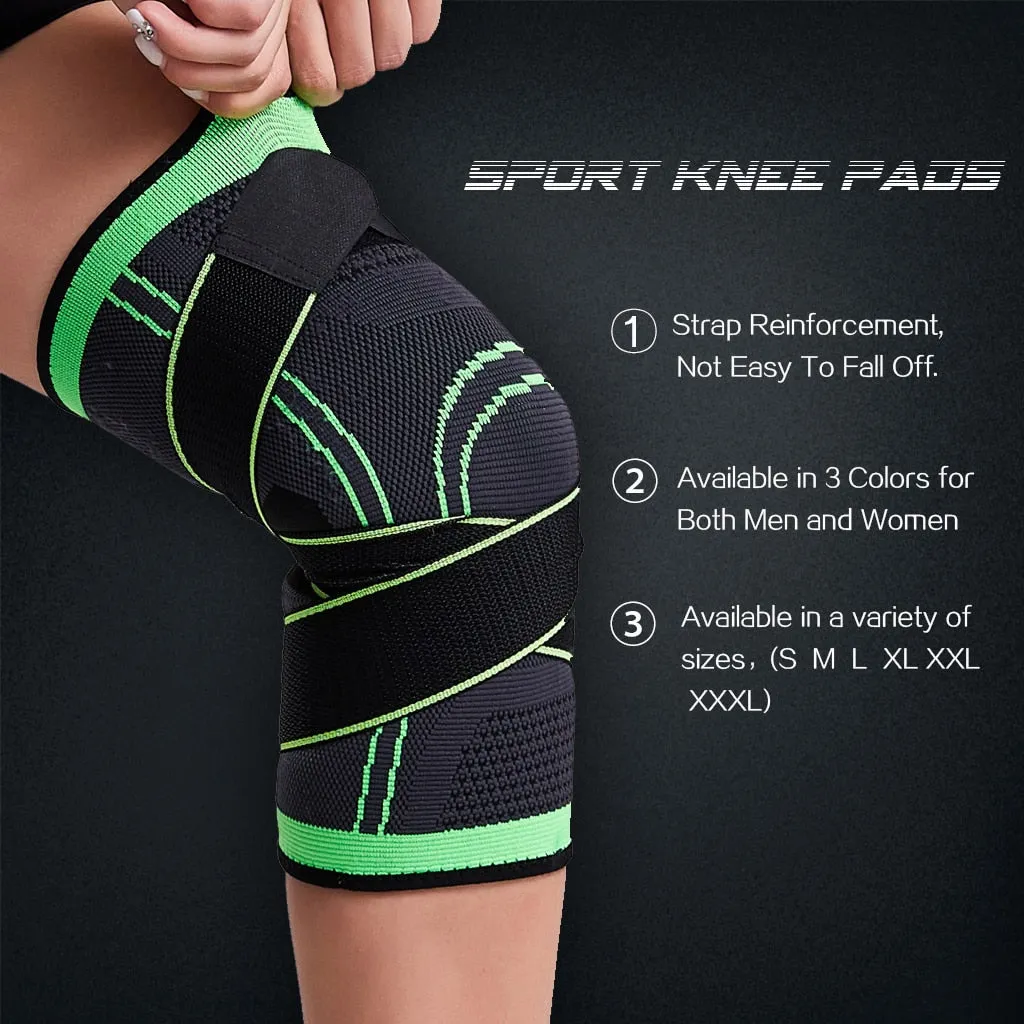 WorthWhile 1PC Sports Kneepad with adjustable straps