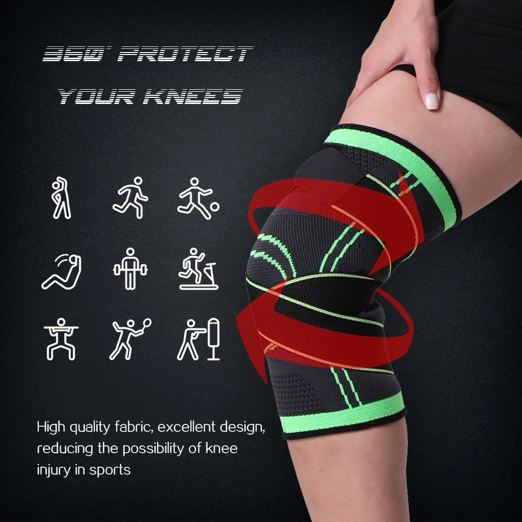 WorthWhile 1PC Sports Kneepad with adjustable straps