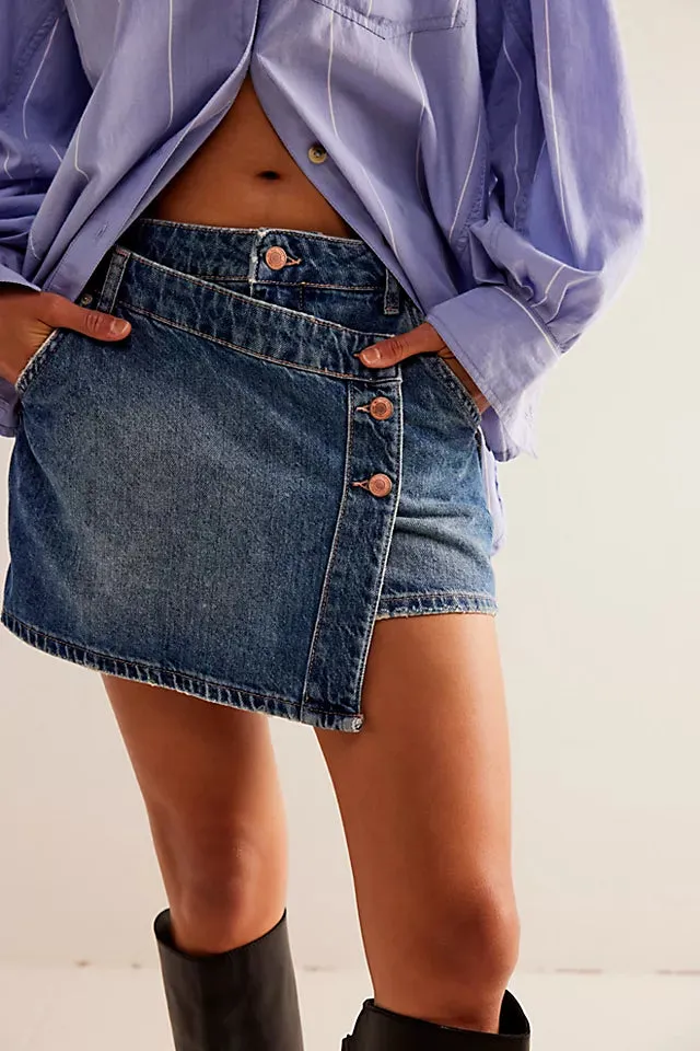 Wynne Denim Skirt