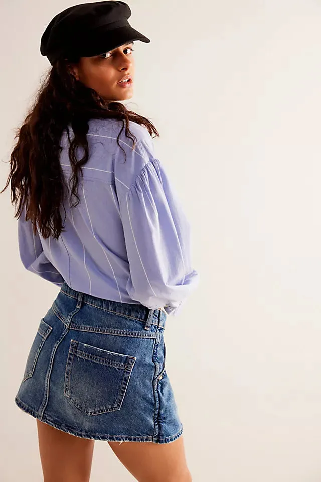 Wynne Denim Skirt