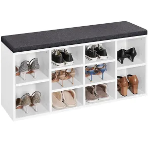 Yaheetech 41.5 inch Shoe Storage Bench